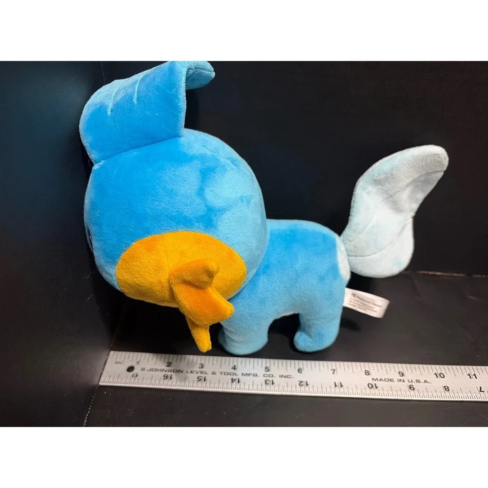 Pokemon Center Mudkip Plush 2018 Blue Orange Water Type Starter Toy  7